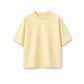 Butter Yellow Washed T-Shirt Jr