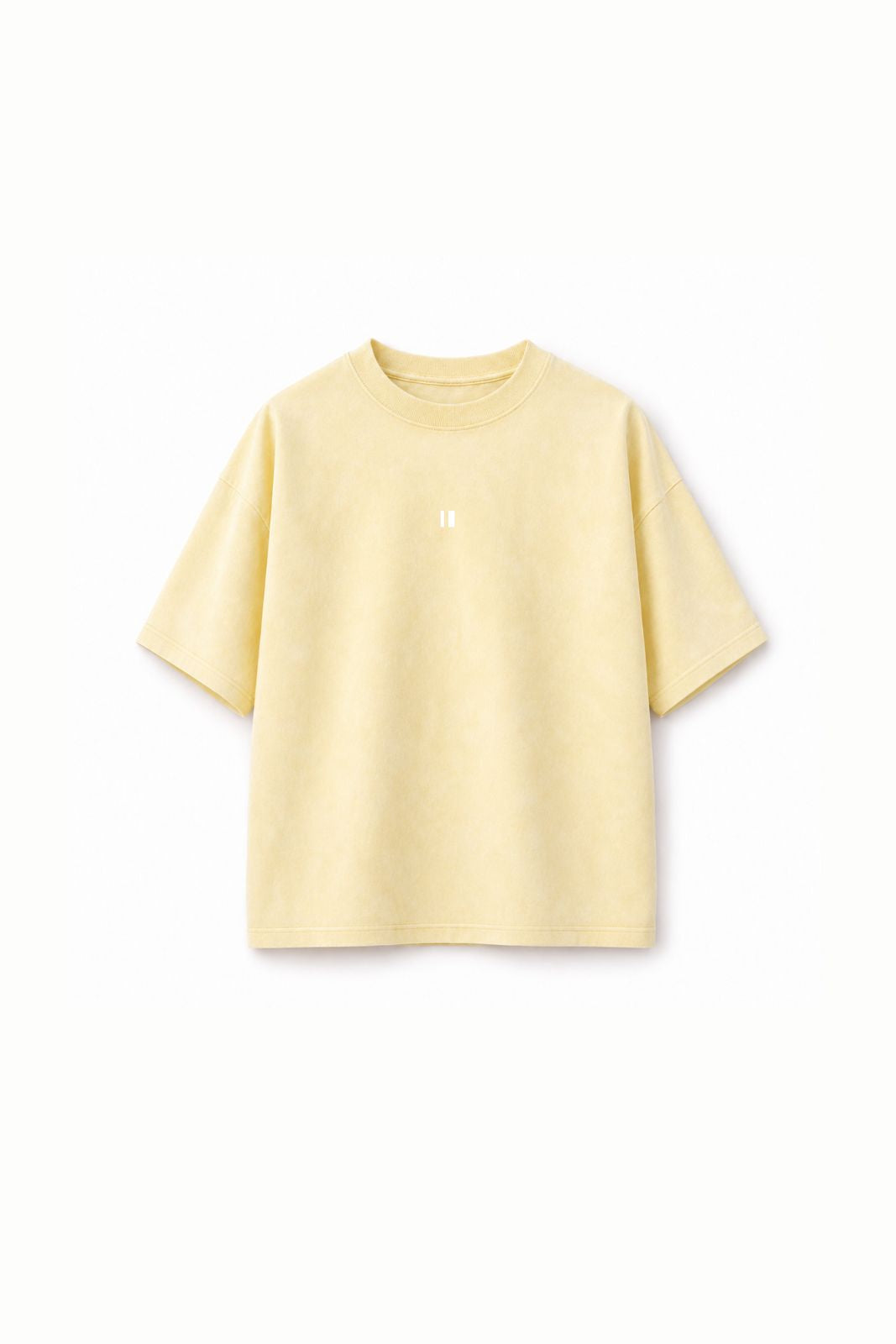 Butter Yellow Washed T-Shirt Jr