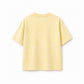 Butter Yellow Washed T-Shirt Jr