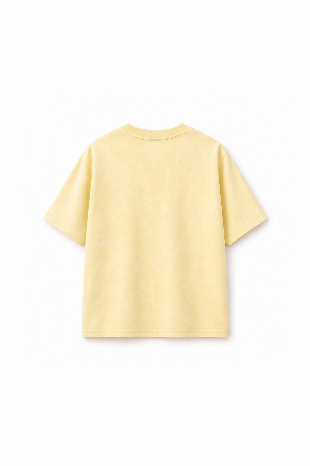 Butter Yellow Washed T-Shirt Jr