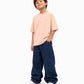 Peach Washed T-Shirt Jr