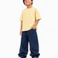 Butter Yellow Washed T-Shirt Jr