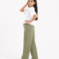 Olive Linen Pants Jr