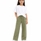 Olive Linen Pants Jr