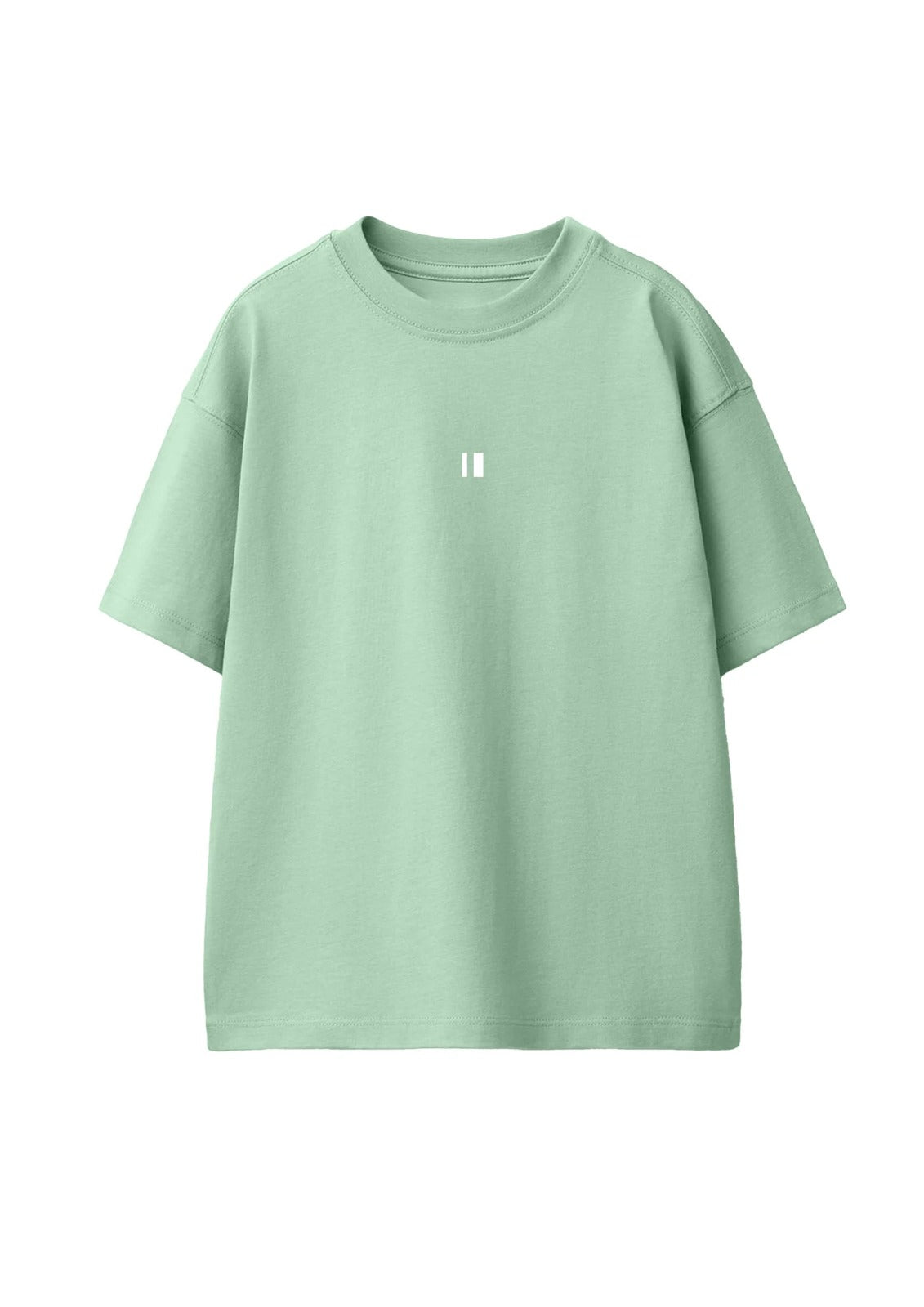 Light Green Solid T-Shirt Jr