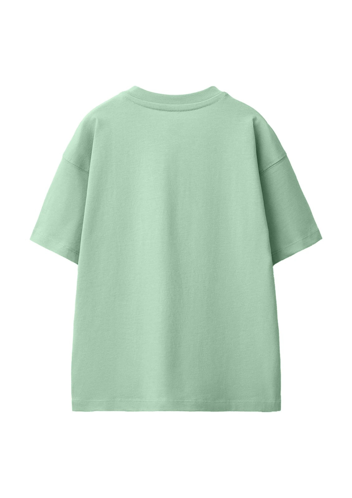 Light Green Solid T-Shirt Jr