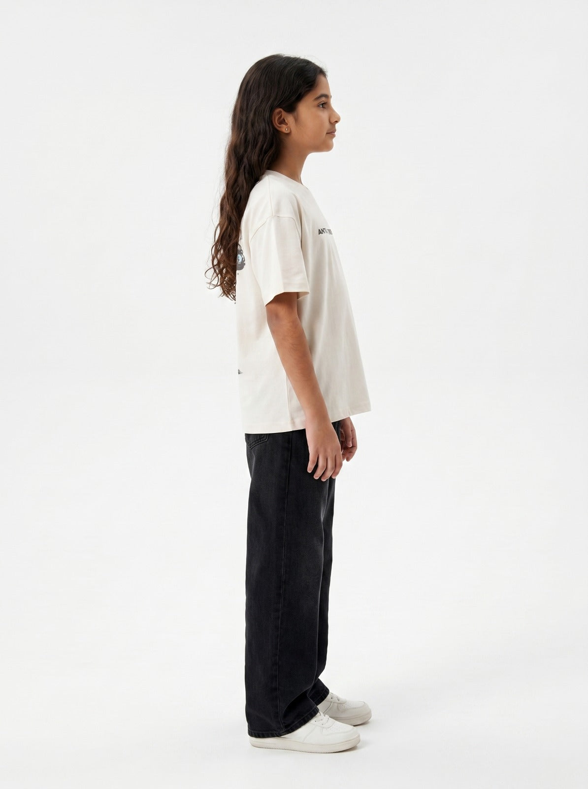 Off White Anti Everything T-Shirt Jr - Girls