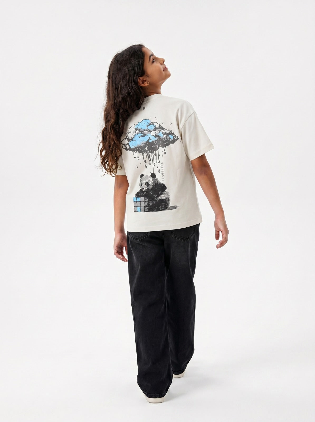 Off White Anti Everything T-Shirt Jr - Girls