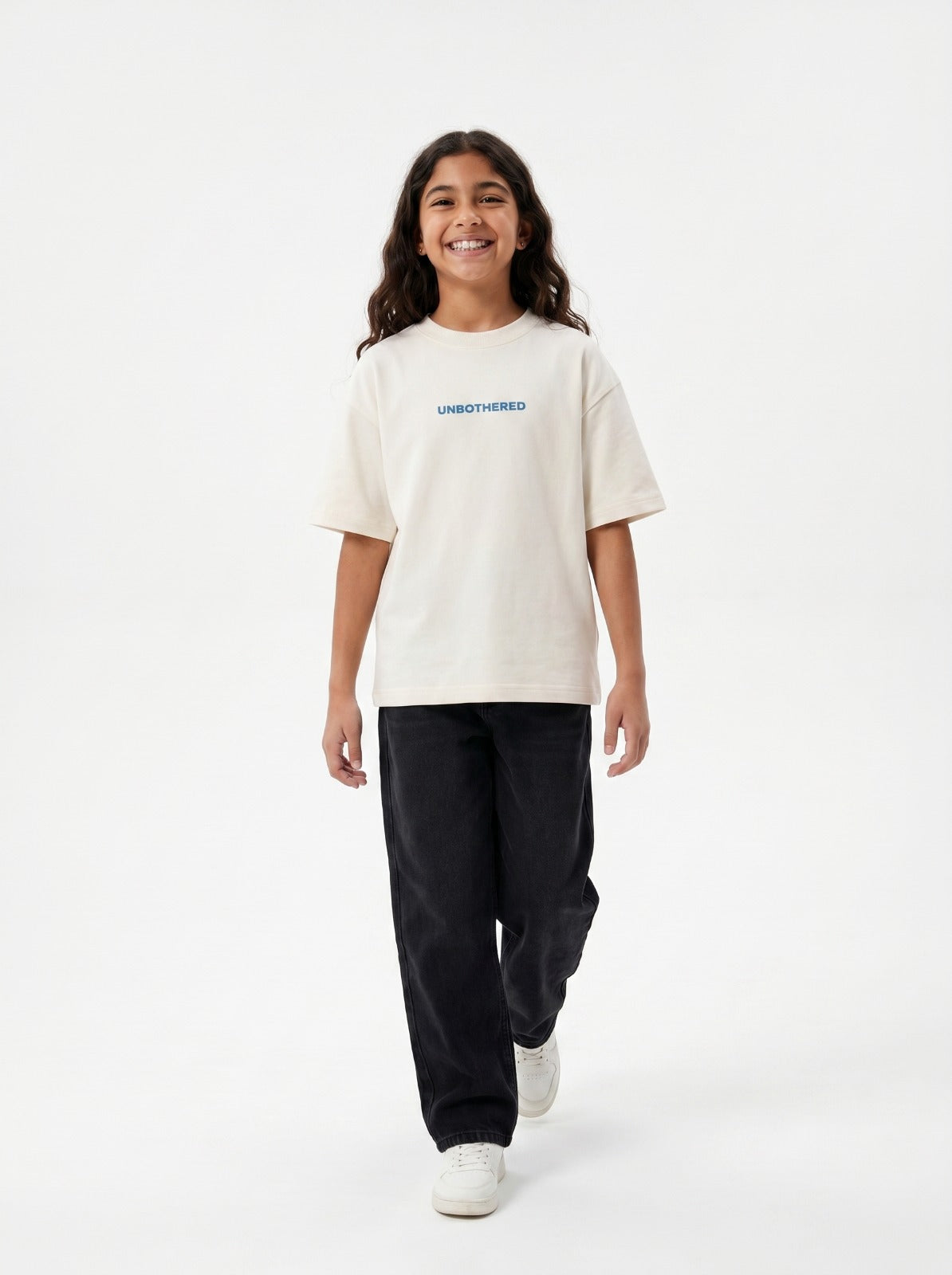 Off White Unbothered T-Shirt Jr - Girls