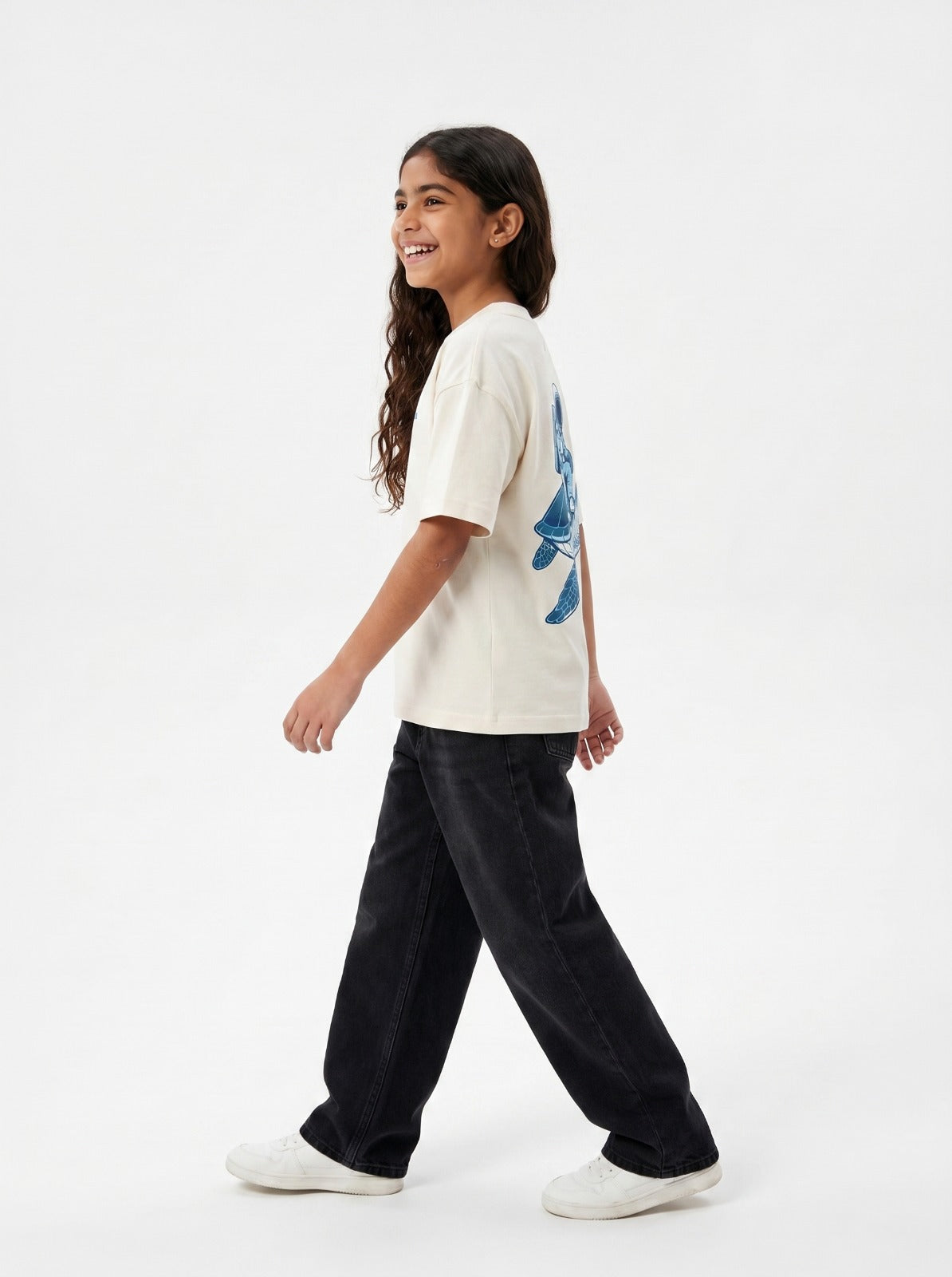 Off White Unbothered T-Shirt Jr - Girls