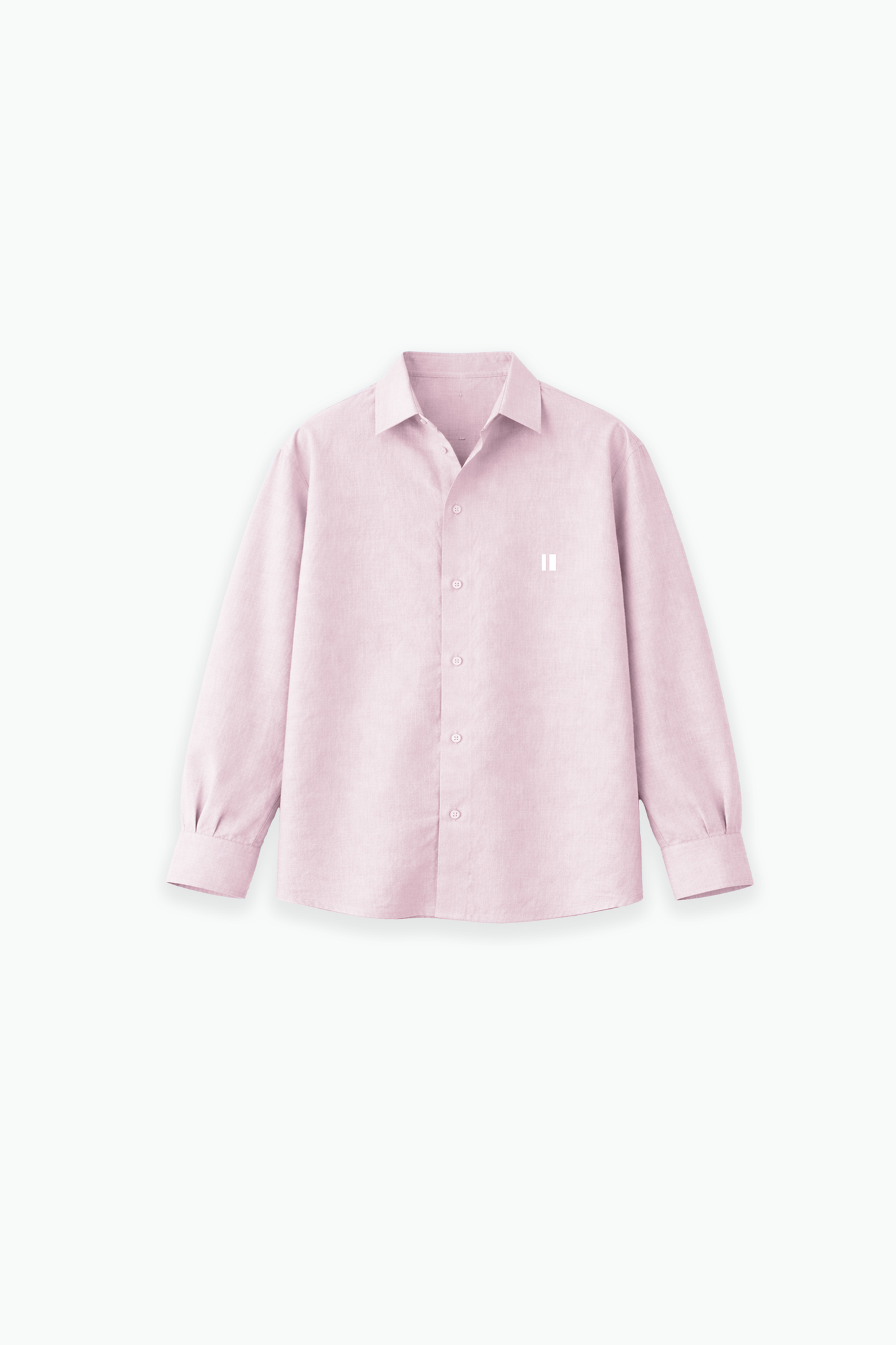 Baby Pink Linen Shirt Jr