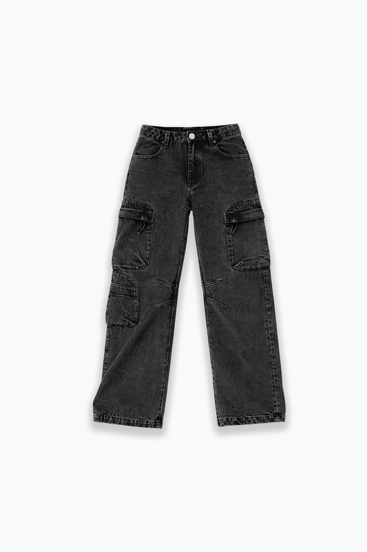 Black Washed Cargo (front)
