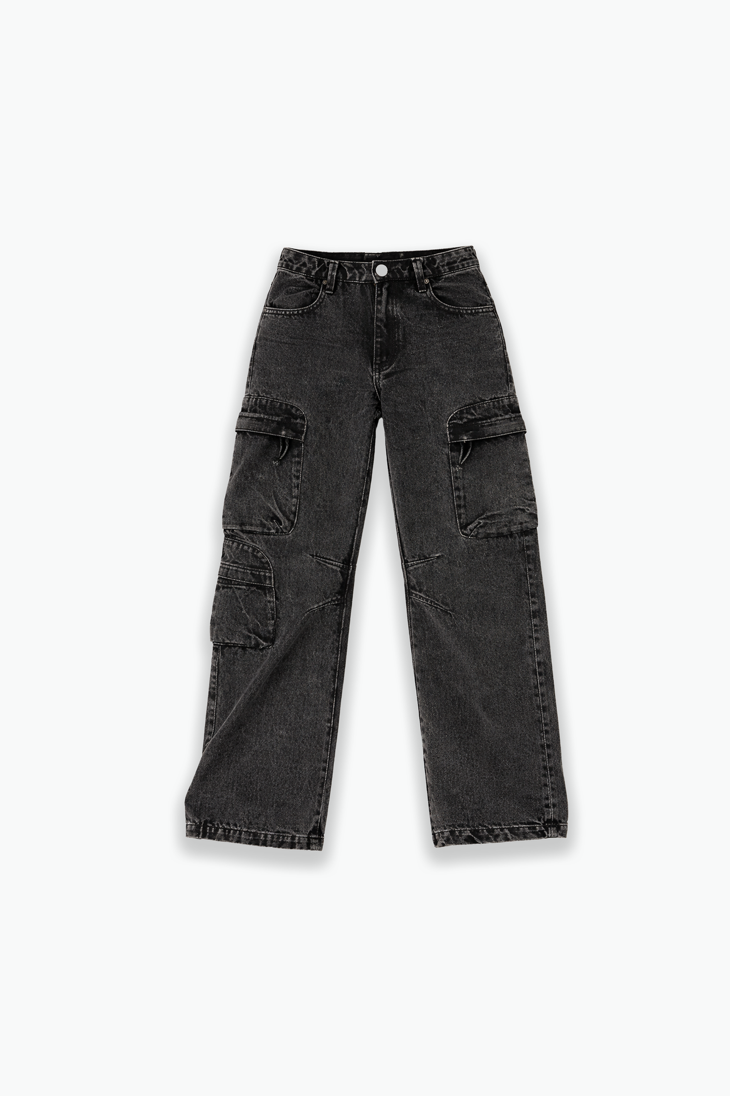 Black Washed Cargo Jr