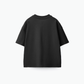 Black Solid Tee (back)