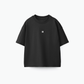Black Solid Tee (front)