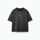 Black Washed Tee (front)