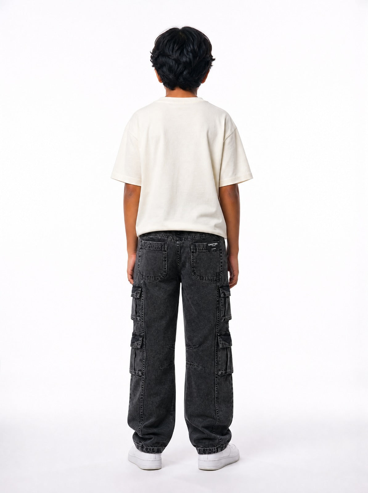 Charcoal Baggy Cargo Jr