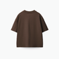 Coffee Solid Tee (back)