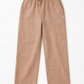Mocha Brown Linen Pants Jr