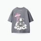 Grey Indifferent Tee (back)