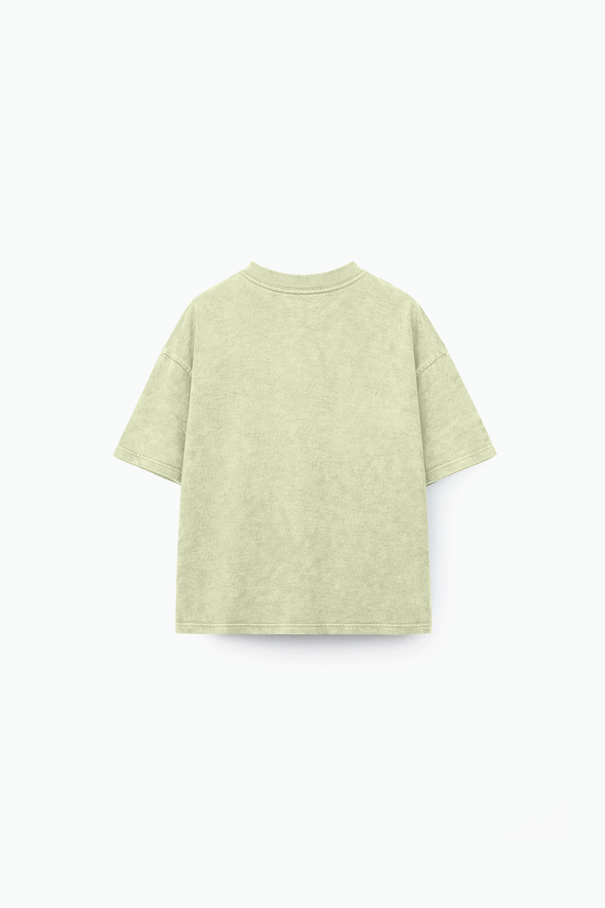 Green Washed Tee (back)