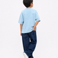 Pastel Blue Washed T-Shirt Jr