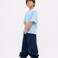 Pastel Blue Washed T-Shirt Jr