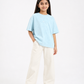 Pastel Blue Washed T-Shirt Jr
