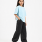 Pastel Blue Washed T-Shirt Jr