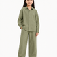 Olive Linen Set Jr