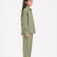 Olive Linen Set Jr