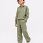 Olive Linen Set Jr