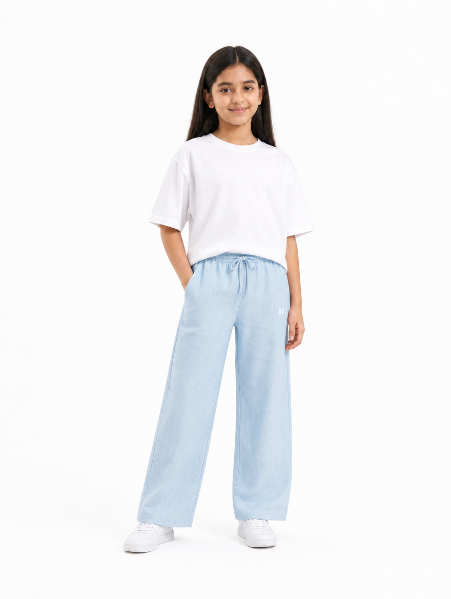 Light Blue Linen Pants Jr