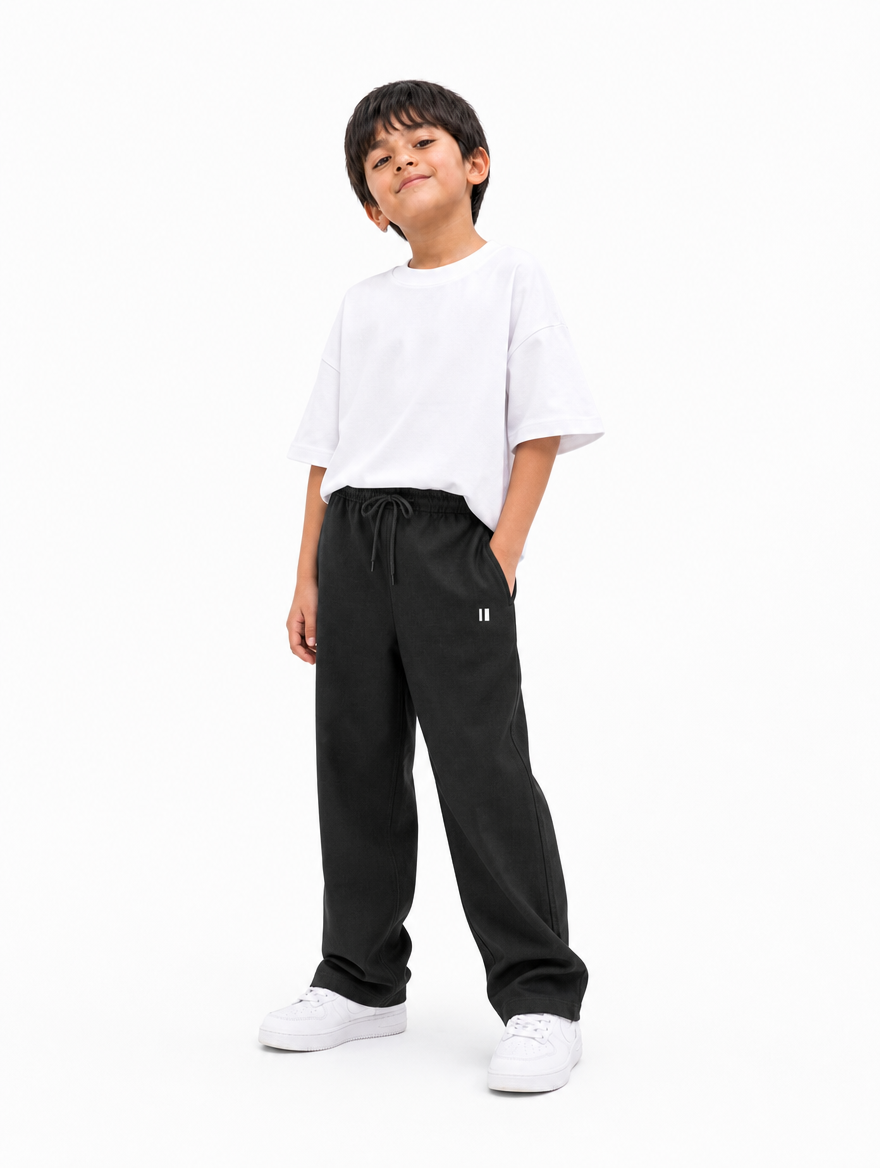 Black Linen Pants Jr