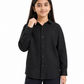 Black Linen Shirt Jr