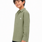 Olive Linen Shirt Jr