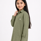 Olive Linen Shirt Jr