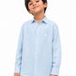 Light Blue Linen Shirt Jr