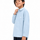 Light Blue Linen Shirt Jr