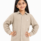 Coffee Linen Shirt Jr