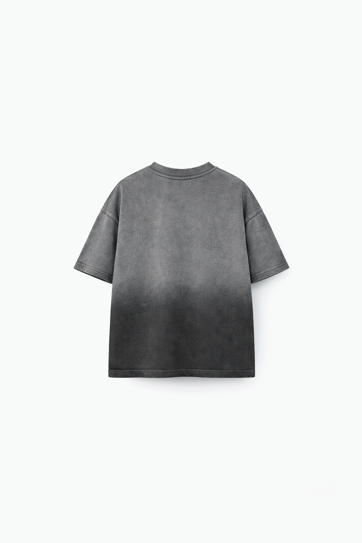 Charcoal Washed Tee back