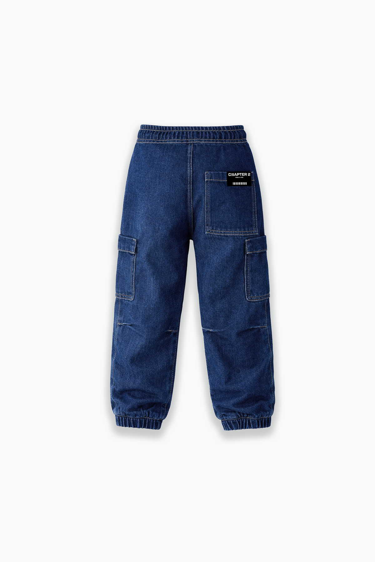 Indigo Denim Joggers (back)