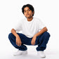 Indigo Denim Joggers Jr