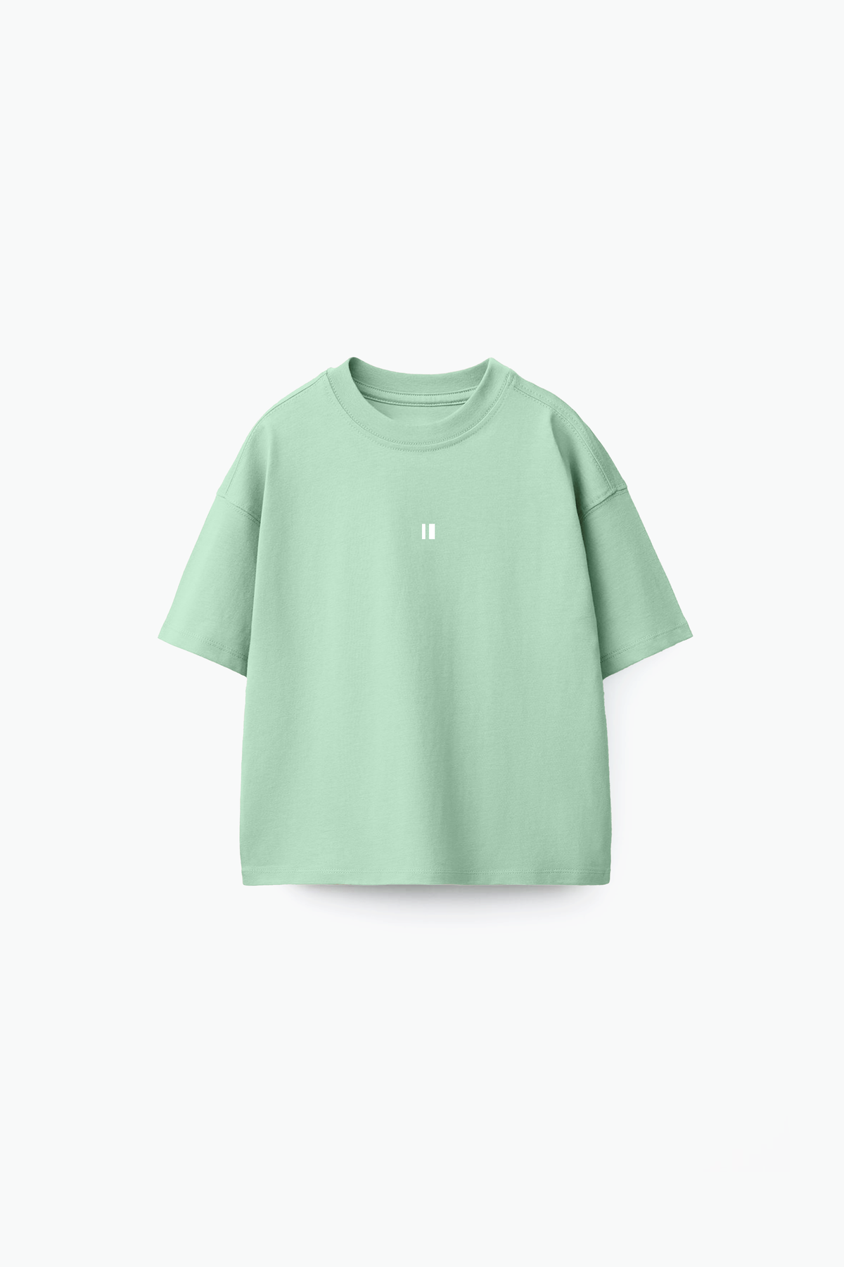 Light Green Solid Tee (front)