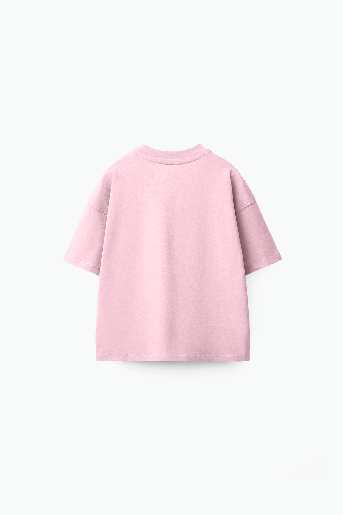 Light Pink Solid Tee (back)