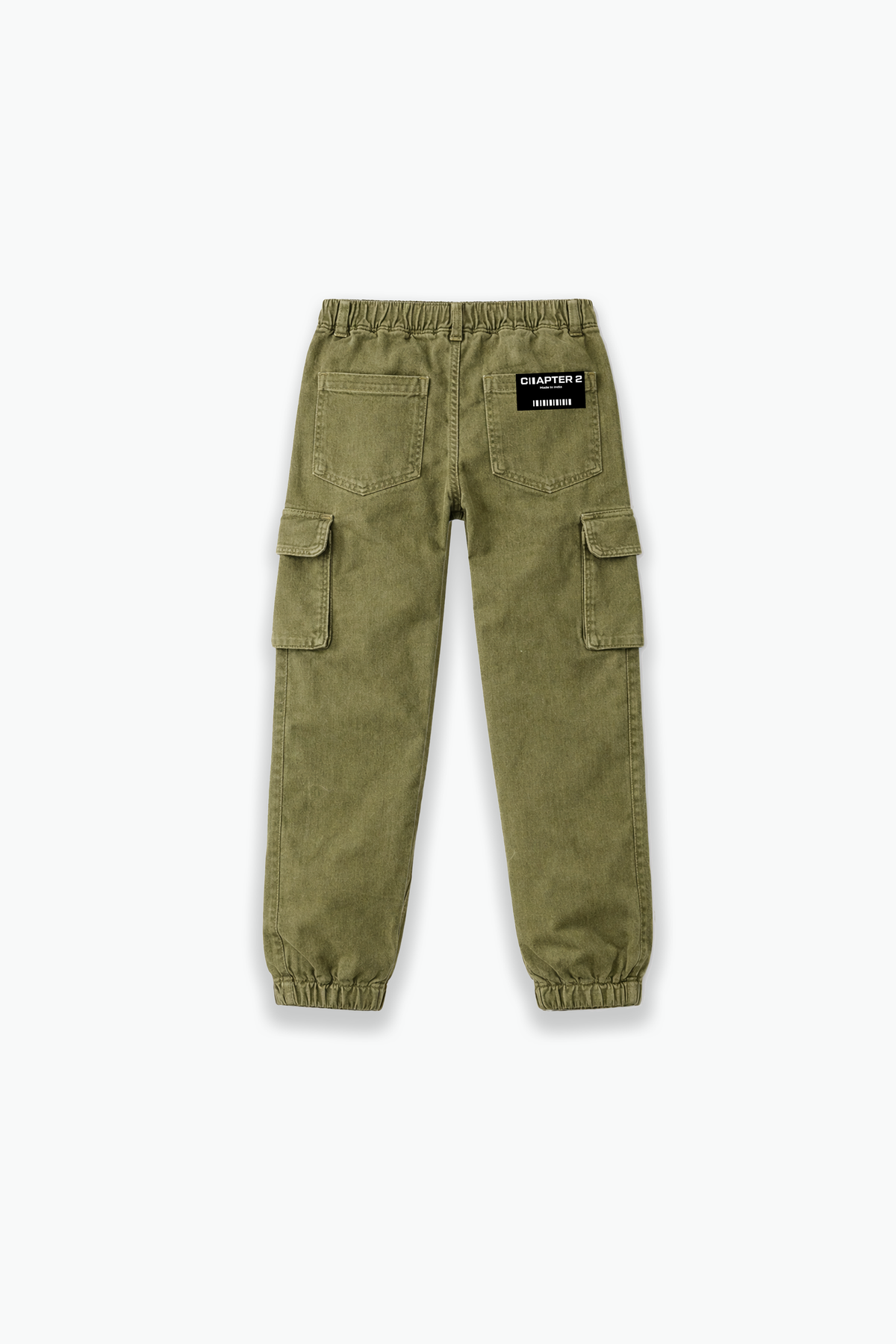 Olive Wash Joggers (back)