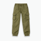 Olive Wash Joggers (front)