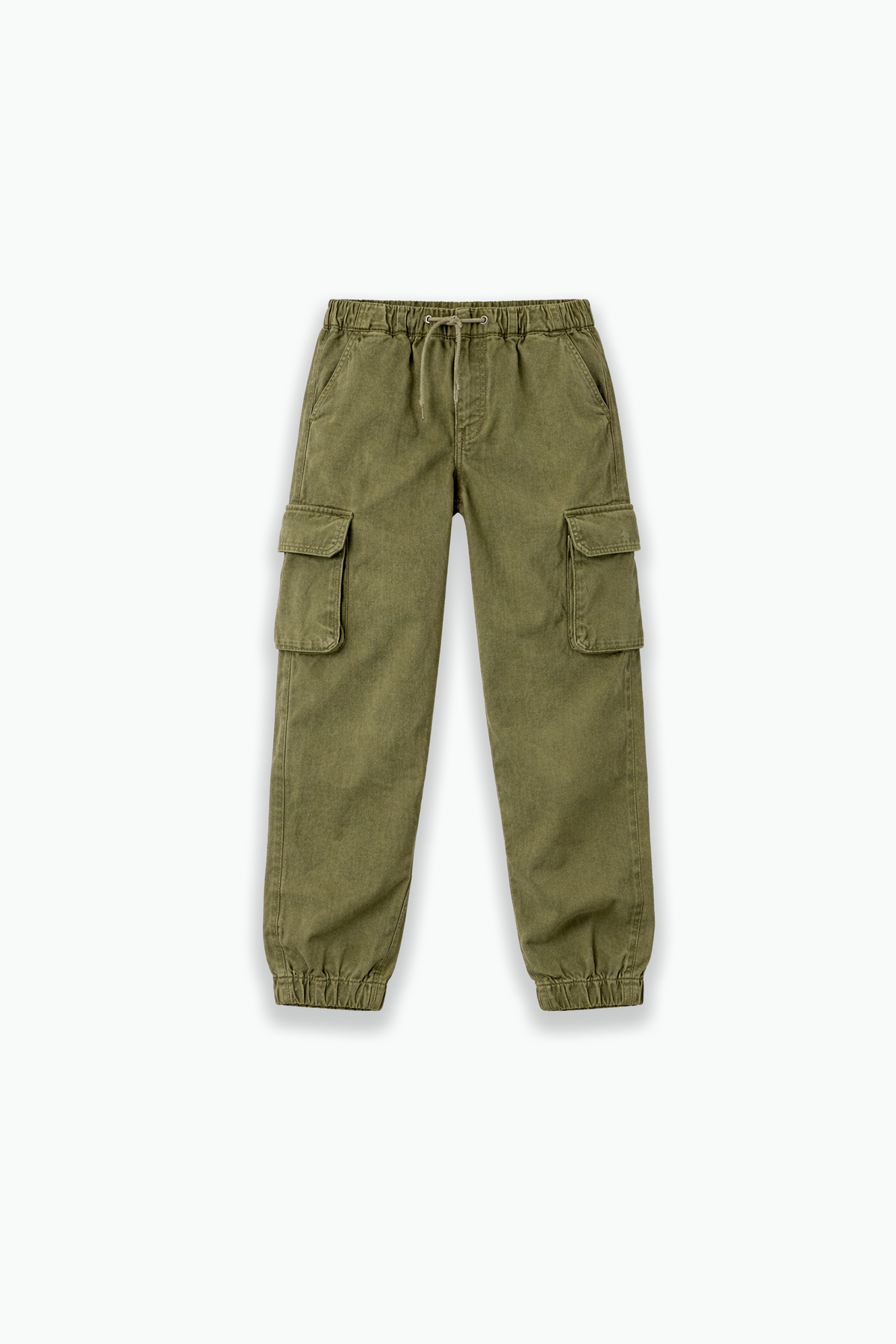 Olive Wash Joggers (front)