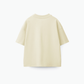 Sand Solid Tee (back)