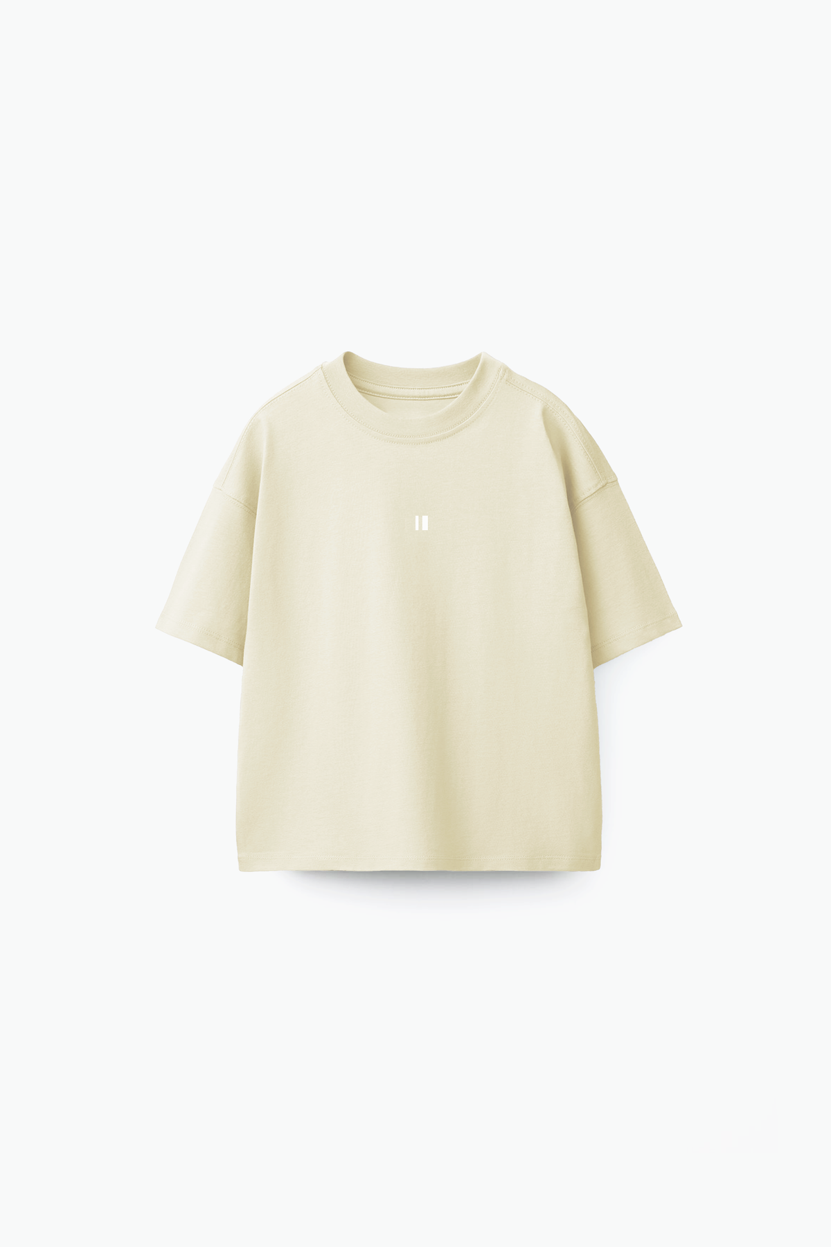 Sand Solid Tee (front)
